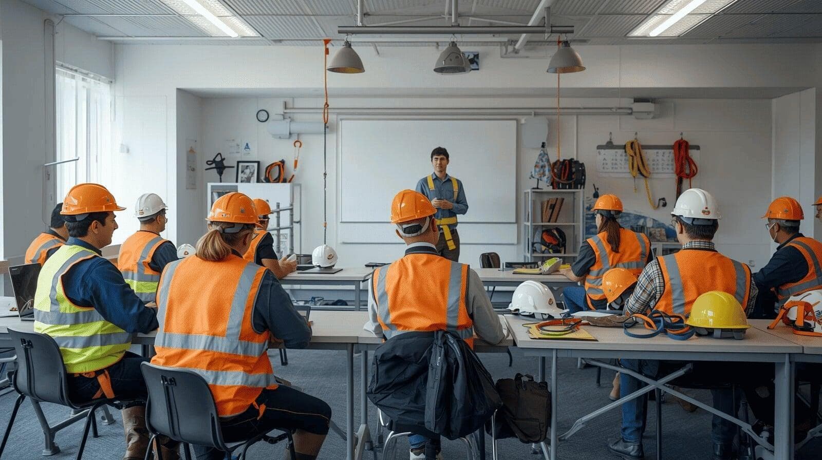 Safety training course in session at REH Safety Training